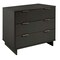 Manhattan Comfort Granville Dark Grey 3-Drawer Dresser and 2-Drawer Nightstand, Set of 2 GRAN045 - alternate 6